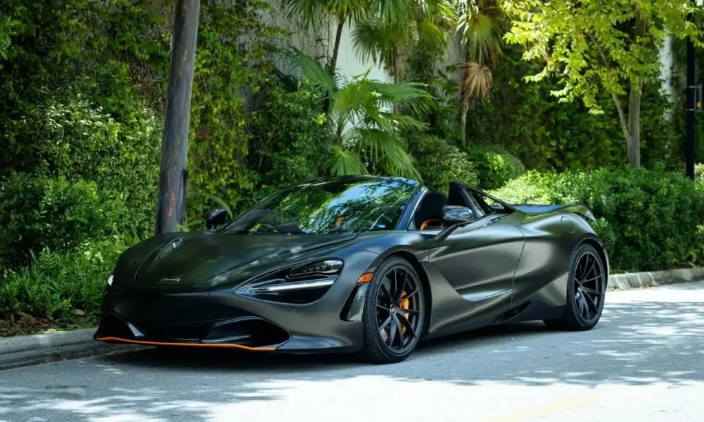 exotic car rental in miami mclaren